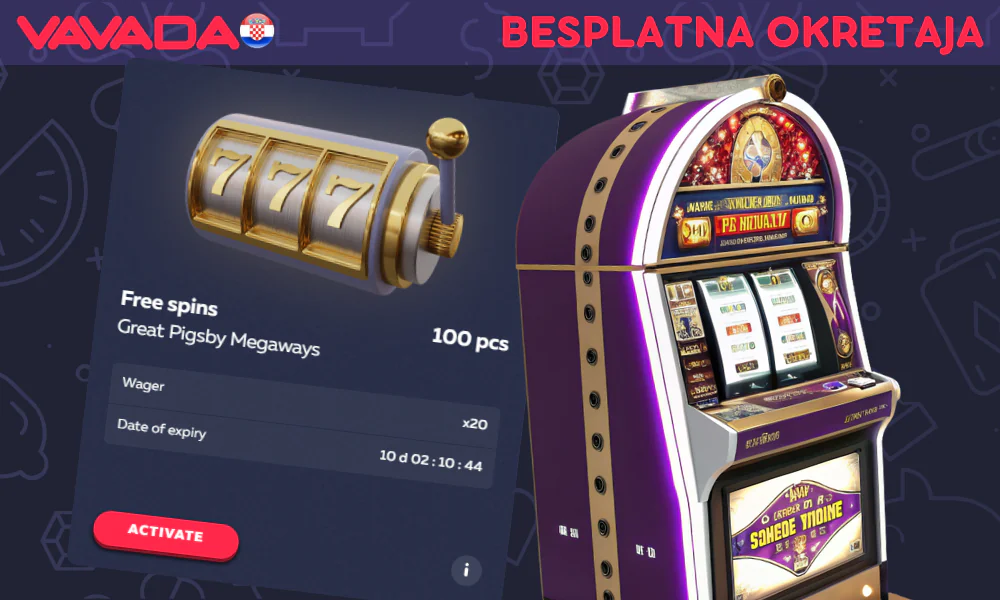 Vavada besplatni okretaji za nove igrače
