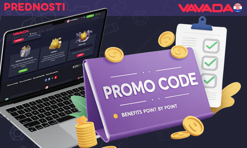 Glavne prednosti Vavada promo kodova