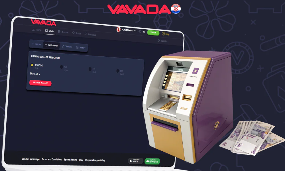 Pregled mogućnosti povlačenja Vavade