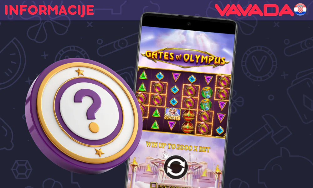 Osnovne informacije o igri Gates of Olympus