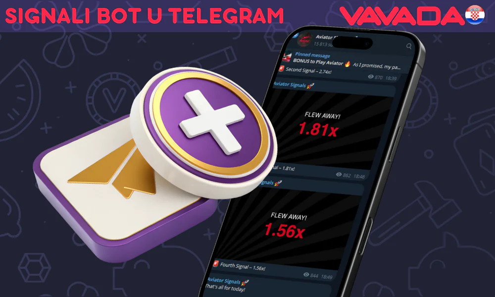 Upoznavanje Aviator signala u Telegramu